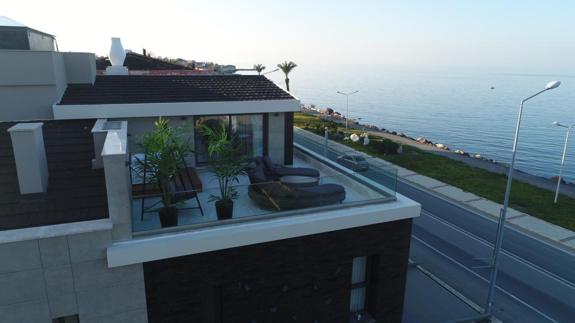 Rudis Hotel Narlidere Bagian luar foto